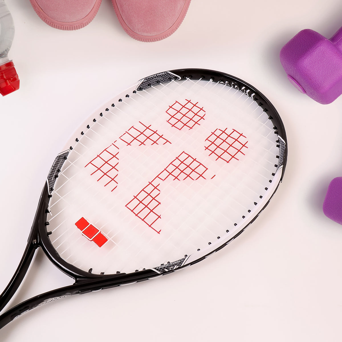 Konex Lightweight Tennis Racket With Full Cover