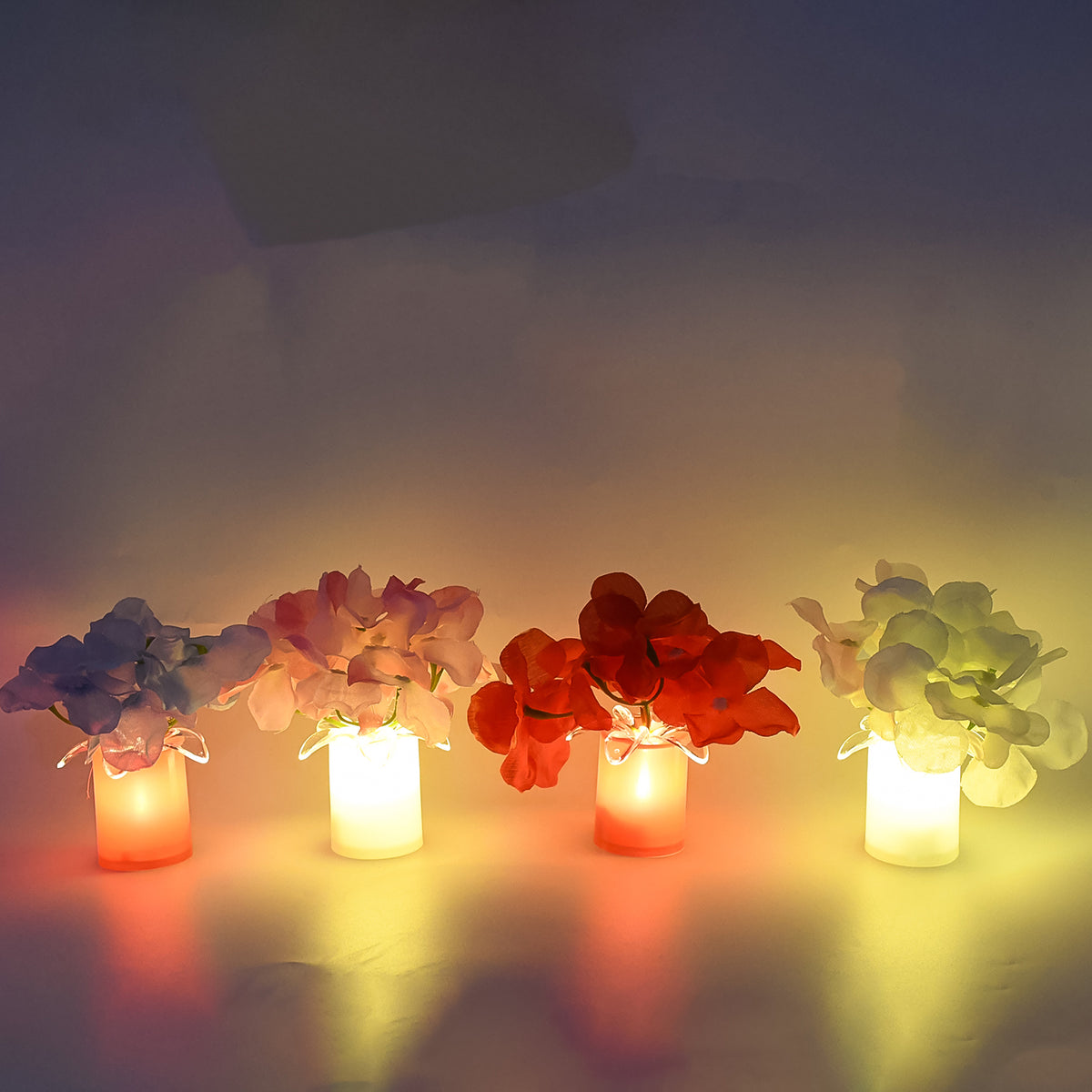 Led Mood Lights Bedroom Interior Decor Lighting (12 Pcs Set)